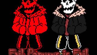 FellSwap AU  Evil Papyrus is Evil  ask before use  FellSwap Papyrus Theme [upl. by Nytsuj38]