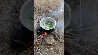 Outdoor Cooking Jamaica  Jamaican Ackee Coconut Rundown jamaica offgrid outdoorcooking shorts [upl. by Bernadine]