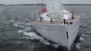 Hanse 400 testing in Denmark [upl. by Suhploda160]