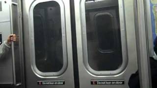 Ride on MTA R160B seimens N train w no HVAC GREAT SOUND 53 St to 36 St [upl. by Johannessen]