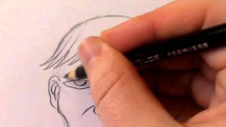 Prismacolor Pencil Sketching Tutorials 1 [upl. by Hoisch]