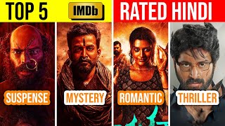 Top 5 Highest Rated South Indian Hindi Dubbed Movies on IMDb 2023  Part 15 [upl. by Justis652]