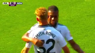 Emile Smith Rowe Goal Fulham vs Newcastle United 20 All Goals and Extended Highlights [upl. by Schlicher]