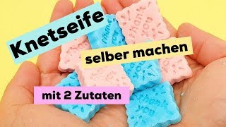 DIY Knetseife selber machen – für Kinder und Erwachsene [upl. by Pattin]