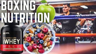 Full Day Of Eating  Boxing Nutrition [upl. by Yddeg]