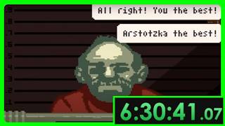 Dew Robi Speedrun Papers Please True 100 [upl. by Eveiveneg431]