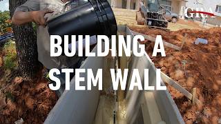 Building a Retaining Wall with Secure Set HighDensity Foam [upl. by Leann]