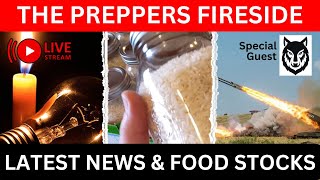 Prepper Food 101 and Latest News  The Preppers Fireside [upl. by Natsyrk650]