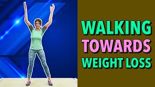 15 Minute Steady Walking Exercise for Weight Loss [upl. by Nairret820]