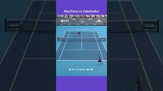 2024 China Open QF Muchova vs Sabalenka 76 26 64 tennis wta highlights [upl. by Roger]