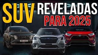 4 NUEVAS MEJORES SUV S para 2025  2026 REVELADAS [upl. by Saidnac]