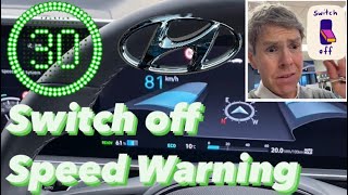 Fastest way to switch off intelligent speed limit assist warning on 2024 Hyundai [upl. by Artima]