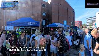 Rundgang beim Weltkindertag 22092024 Innenhafen Duisburg 03 [upl. by Ennaeirb373]