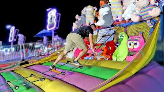 Making the hardest carnival games look easy [upl. by Dareg]