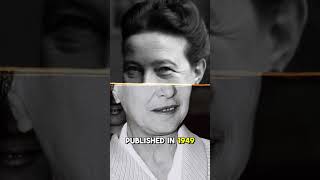 Simone de Beauvoir Feminist Pioneer womenshistory shorts feminism [upl. by Eugine]