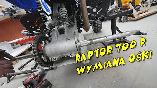 Wymiana ośki Raptor 700r [upl. by Teador328]