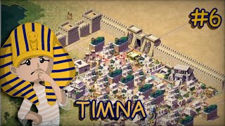 Buduję FORTECĘ na środku PUSTYNII 🧱🗡️  PHARAOH A NEW ERA 6  TIMNA [upl. by Nellak]