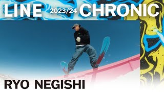 2324 LINE Skis Chronic 101 x 根岸遼ライダーインプレッション [upl. by Morgun]