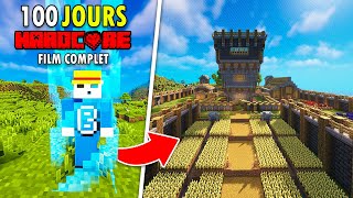 Jai survécu 100 jours dans une BORDURE 1x1 EN EXPANSION sur Minecraft Hardcore [upl. by Diane-Marie]