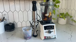 Vitamix 3500 Blender Vs Vitamix Immersion Blender Smoothie Test [upl. by Lorac]