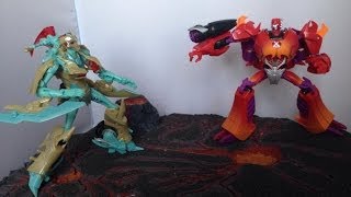 Transformers Collectors Club Transmutate and Rampage [upl. by Doralynne]