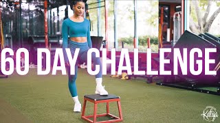 New Me In 60 Days CHALLENGE  Workouts By Katya [upl. by Abra41]