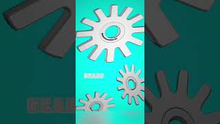 How Lever and Gear Work  sciencefactsscienceytshortssciencefacts [upl. by Dnomder]