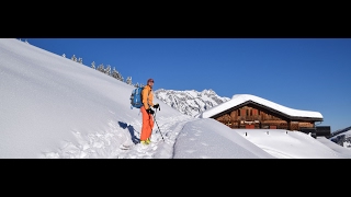 Skitour Marbachhöhe Klingspitz  Hochkönig Region [upl. by Ebaj]