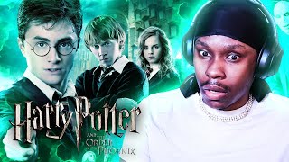 I Watched HARRY POTTER AND THE ORDER OF THE PHOENIX For The FIRST TIME [upl. by Kenzi]