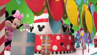 Disney Junior UKEurope  Mickey And Minnie Birthday Ident 2013 [upl. by Dirgis]