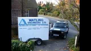 Watling Front Towbar Demonstration [upl. by Aekal]