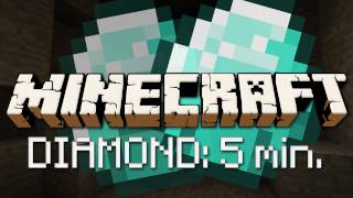 Minecraft Diamant in unter 5 Minuten [upl. by Eurydice]