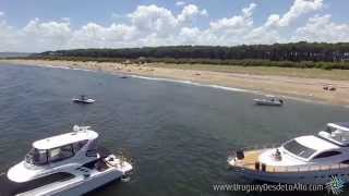 Video aéreo de la Isla Gorriti Punta del Este Maldonado Uruguay Desde Lo Alto [upl. by Giulio]