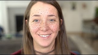 Making Fake Freckles WORK For Me [upl. by Beora]