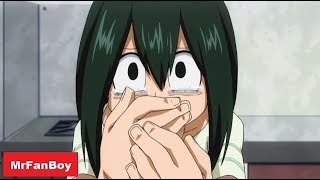 Tsuyu Asui  Froppy Moments Season 3  Part 33 [upl. by Aliuqat]