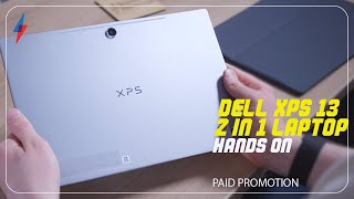 Dell XPS 13 2in1 laptop Hands on PAID PROMOTION [upl. by Melvin]