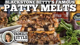 Blackstone Bettys Famous Patty Melts  Blackstone Griddles [upl. by Zoie]