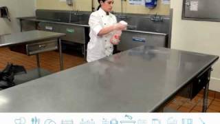 Ecolab countertops sanitation [upl. by Ystap]