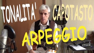 Chiacchierata su arpeggio e tonalità  Chitarra didattica [upl. by Etan]