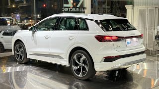 Audi Q4 E Tron 2024 luxury ev long Range [upl. by Ynohtnaed833]