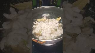 prawns pulao recipe mini vlogprawnspulav shortvideo ytshorts viral trending minivlog [upl. by Froma]