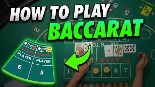 How to Play Baccarat in 3 Minutes  Easy Guide for Beginners [upl. by Ramor627]