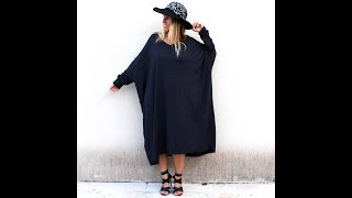 Coklico  Collection Automne Hiver  Robe pull oversize [upl. by Rayburn529]