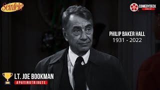 Philip Baker Hall quotLt Joe Bookmanquot  Seinfeld Tribute bookman [upl. by Boar]