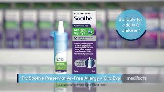 Bausch  Lomb Soothe featured by Medifacts Canada [upl. by Murray209]