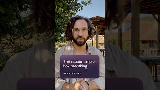 Calming Breathing Exercise  1 Minute Micro Meditation [upl. by Dnaltruoc977]