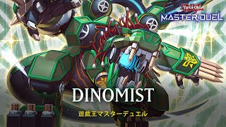 Dinomist  Dinomight Powerload the Dracoslayer  Rank Gmaeplay YuGiOh Master Duel [upl. by Gnouc]