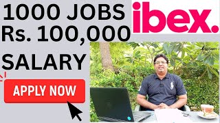 1000 JOB OPENINGS WITH SALARY UP TO RS 100000 PER MONTH  JOBS IN PAKISTAN  IBEX  SMART TRADERS [upl. by Hazrit822]