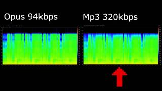 Opus vs Mp3 comparison [upl. by Karil]