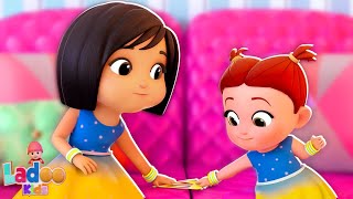 Chinki Minki Thi Do Behane चिंकी मिंकी थी दो बहने Ladoo Kids Hindi Nursery Rhymes and Songs [upl. by Airtal]